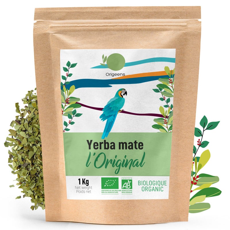 ORIGEENS YERBA MATE BIO 200g Grade Supérieur L'Original