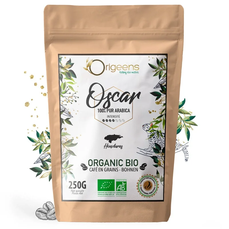 Café en grain 1kg - Bio et équitable - Achat en gros