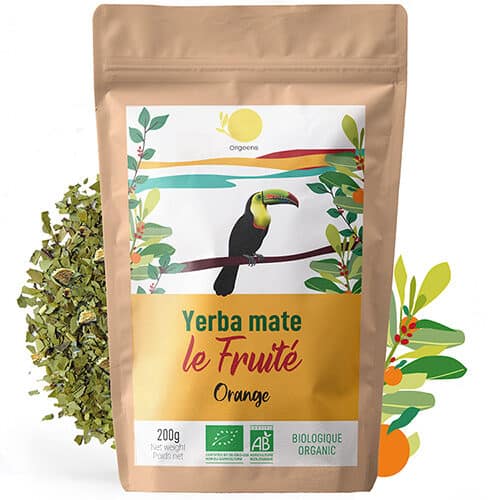 Yerba Maté Orange "Le Fruité" - 200g - Bio