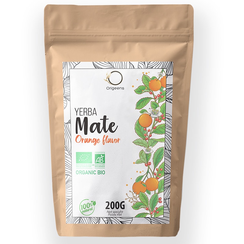 Yerba Maté Orange BIO 200g Origeens