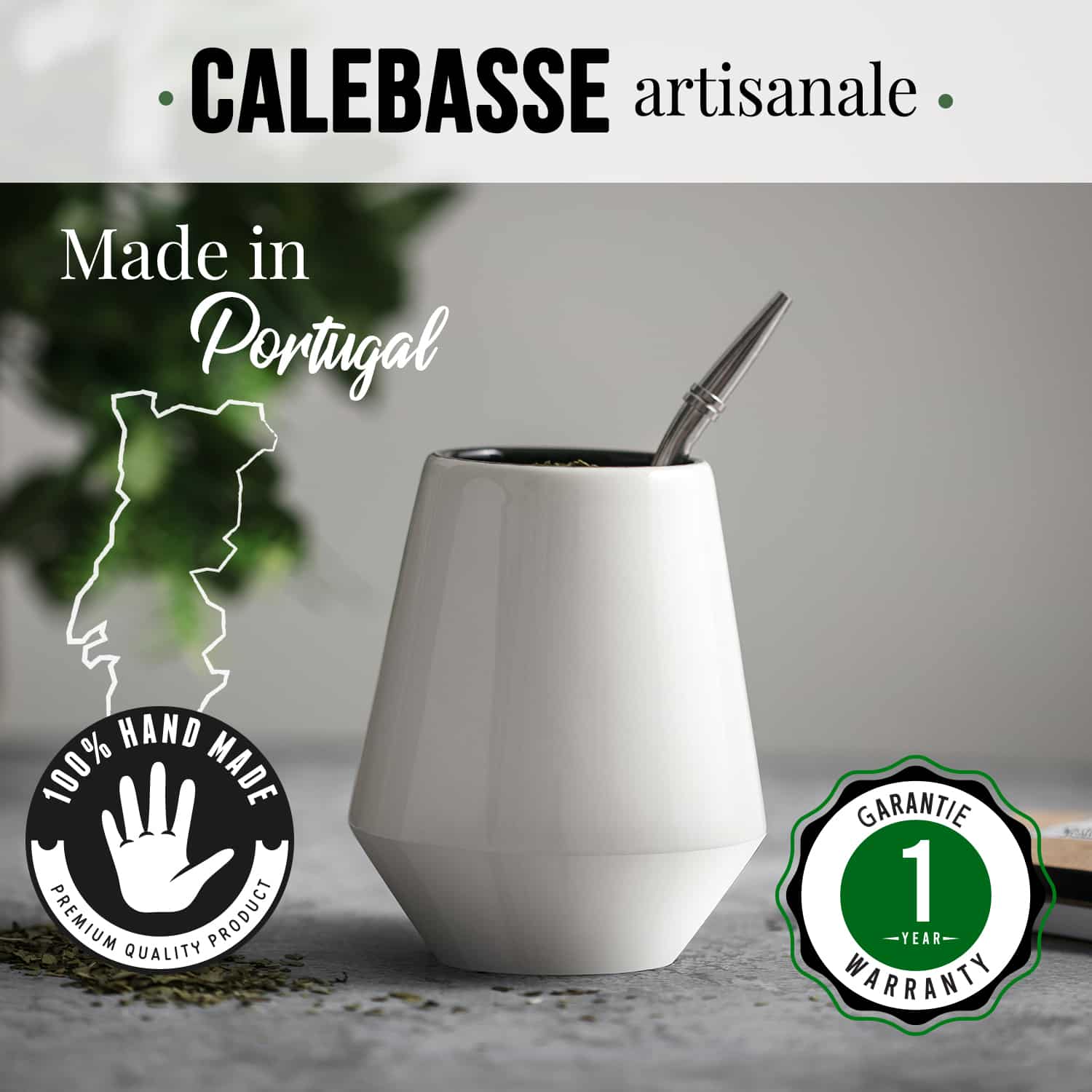 Set Calebasse et Maté Clémentine • Thés • La Cafetière Catalane