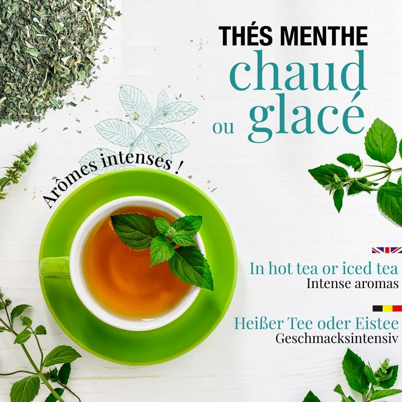 Infusion Minute Menthe poivrée - Thi'bourgeon / Paysan-herboriste