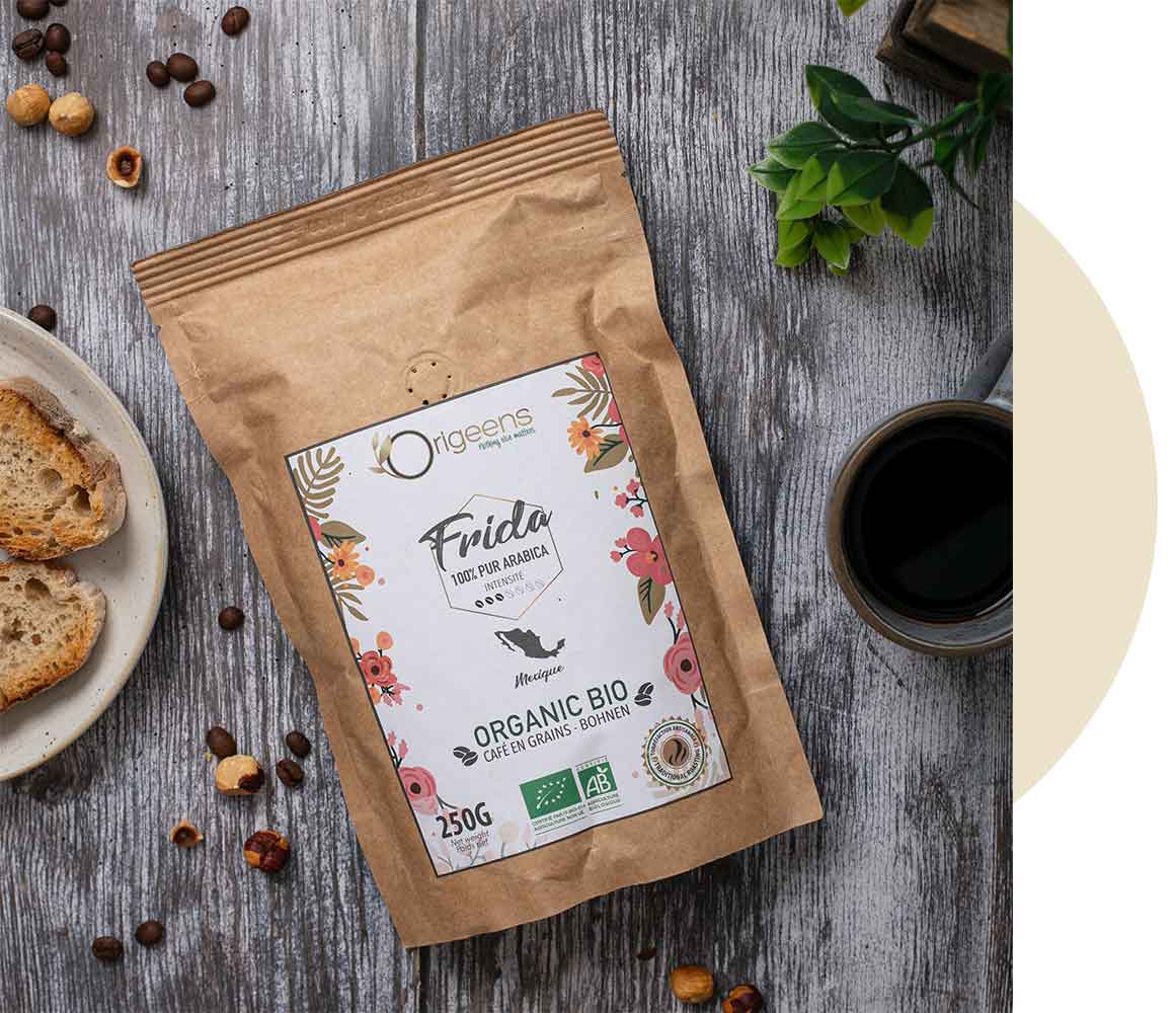 COFFRET Cafés grain Bio - Organic coffee