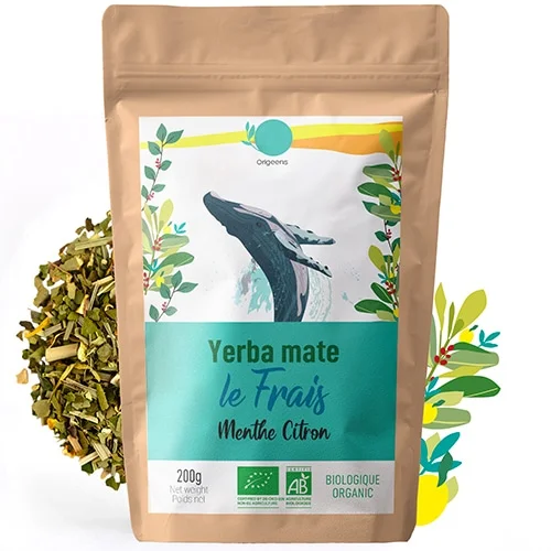 Yerba Mate 200g - Thé Mate - Herbes Mate - Mate Vert - Mate en Vrac -  Propriétés Naturelles (200 gr)
