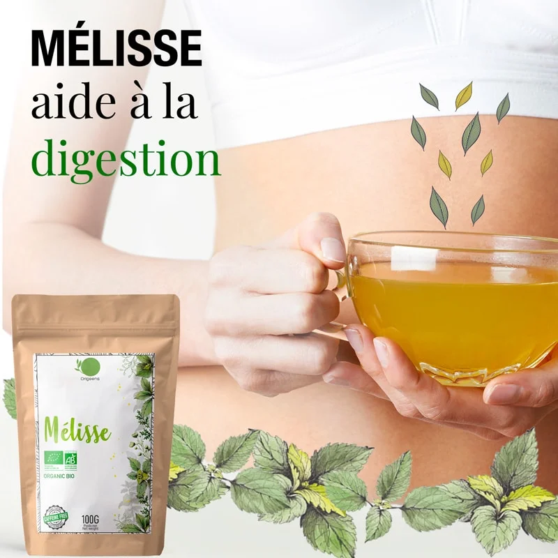 La Mélisse aide à la digestion