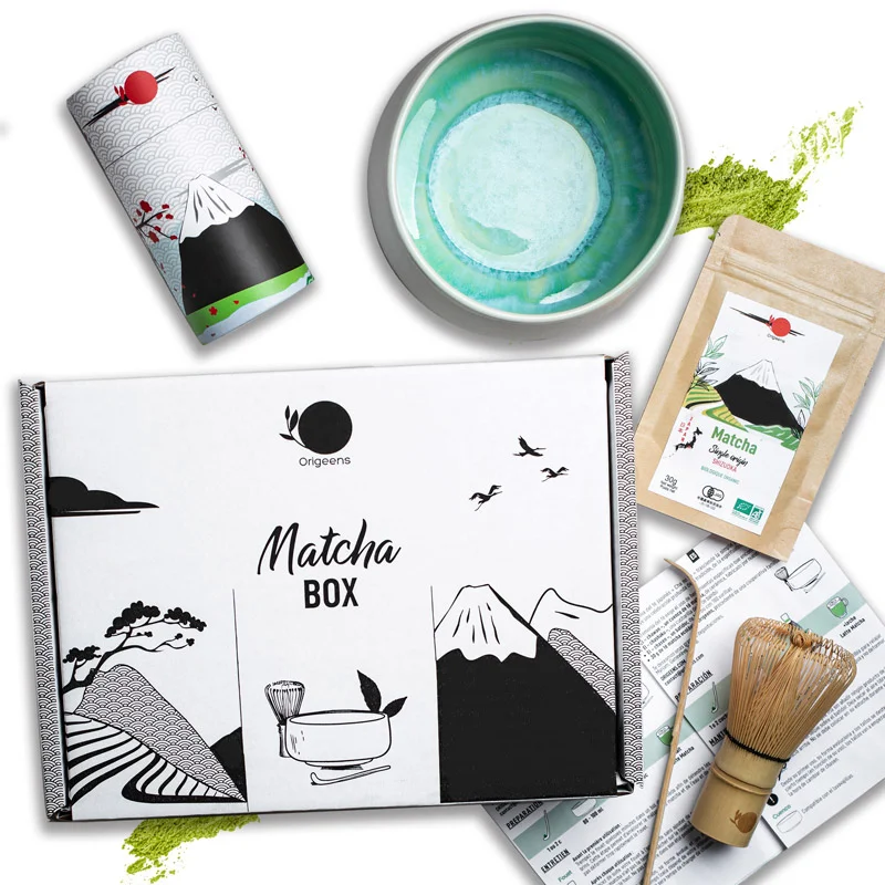 Coffret complet pour la préparation traditionnnelle de thé matcha., Txperience