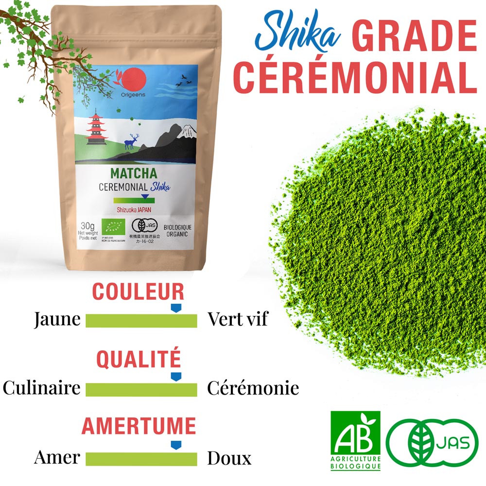 matcha cérémonial SIKA