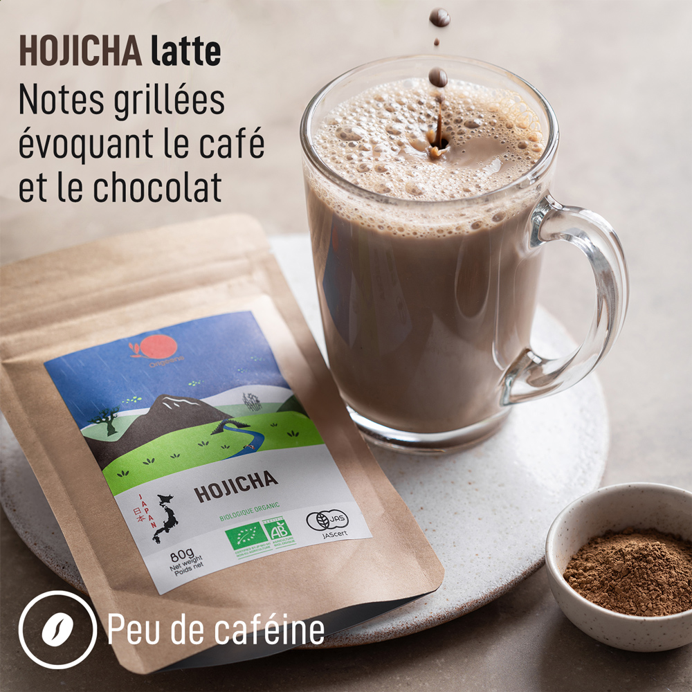 Hojicha Bio Japon Origeens peu de caféine